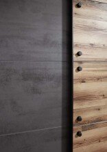 Kleiderschrank >Donielle< in Alpine Lodge - 270x210x60cm (BxHxT)