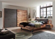 Kleiderschrank >Donielle< in Alpine Lodge - 270x210x60cm (BxHxT)