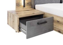 Bettanlage >Donielle< in Alpine Lodge - 289x96x216cm (BxHxT)