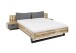 Bettanlage >Donielle< in Alpine Lodge - 289x96x216cm (BxHxT)