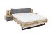 Bettanlage >Donielle< in Alpine Lodge - 289x96x216cm (BxHxT)