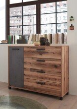 Kommode >Donielle< in Alpine Lodge - 125x96x38cm...
