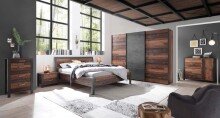 Kleiderschrank >Mill< in Old Style - 270x210x63cm (BxHxT)