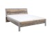 Doppelbett >Mill< in Old Style - 197x101x221cm (BxHxT)