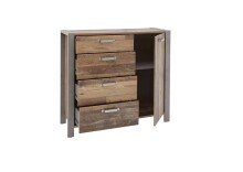 Kommode >Mill< in Old Style - 114x101x39cm (BxHxT)