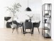 Armlehnstuhl >Brooke I< in  aus Metall - 58x83x55cm (BxHxT)