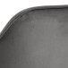 Armlehnstuhl >Brooke< (2er-Set) in Dunkelgrau aus Metall,Stoff - 58x83x55cm (BxHxT)