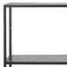 Regal >Carney< in Esche aus Metall - 77x114x35cm (BxHxT)