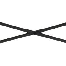 Schreibtisch >Carney< in Wildeiche aus Metall - 110x75x45cm (BxHxT)
