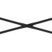 Schreibtisch >Carney< in Wildeiche aus Metall - 110x75x45cm (BxHxT)