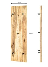 Garderobe >Torino Oak 12< in eiche...