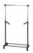 Kleiderständer >Tami< in chrom-schwarz - 81x100x42 (BxHxT)