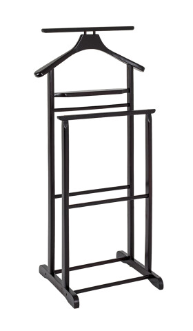 Herrendiener >Funny< in tabak aus Massivholz - 47x102x36cm (BxHxT)