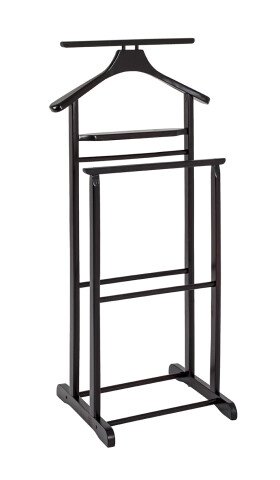 Herrendiener >Funny< in tabak aus Massivholz - 47x102x36cm (BxHxT)