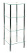 Regal >Emden< in Chrom aus Stahl, Glas - 39x107x39cm (BxHxT)