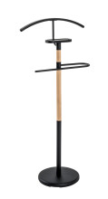 Herrendiener >Josef< in schwarz-buche - 47x112x29...