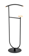 Herrendiener >Everton< in schwarz-buche - 45x115x34...