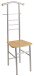 Herrendiener >Step< in alu-buche aus Stahl, MDF - 46x119x50cm (BxHxT)