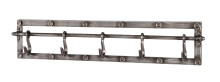 Wandgarderobe >Carrier< in Anthrazit aus Stahlrohr,...