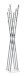 Garderobenständer >Owen< in chrom-weiß aus Stahlrohr, Metall - 35x186x35 (BxHxT)