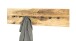 Garderobe >Torino Oak 10< in eiche geölt-schwarz - 80x20x6 (BxHxT)