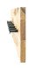 Garderobe >Torino Oak 10< in eiche geölt-schwarz - 80x20x6 (BxHxT)
