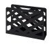 Zeitungsständer >Pop< in Schwarz aus Stahl - 35x26x10cm (BxHxT)