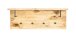 Garderobenleiste >Torino Oak 11< in eiche geölt-schwarz - 80x30x20 (BxHxT)