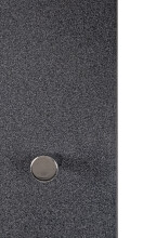 Garderobenhaken >Big Eddy< in granitoptik-chrom aus...