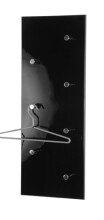 Garderobenhaken >Big Eddy< in schwarz-chrom aus...