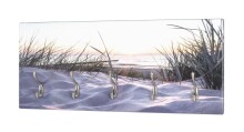 Wandgarderobe >Düne< in bunt-Edelstahloptik...