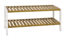 Mehrzweckregal >Lena< in weiß-natur aus MDF,...