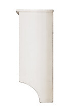 Wandgarderobe >Street< in vintage aus MDF, Stahl - 76x40x15cm (BxHxT)