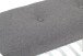 Sitzbank >Eder 1< in weiß-grau aus Bambus, Polyester - 60x44x30cm (BxHxT)