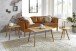 Couchtisch >Oakland 4< in Eiche aus Massivholz - 80x45x50cm (BxHxT)