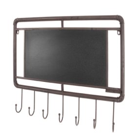 Garderobenhaken >Karin< in vintage aus Metall - 65x46x6cm (BxHxT)