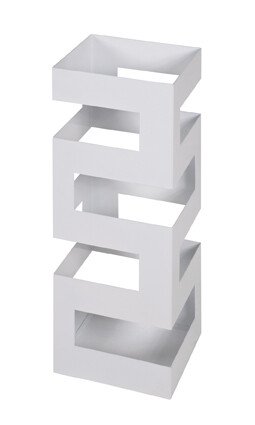 Schirmständer >Pop 5< in Weiß aus Stahl - 16x48x16cm (BxHxT)