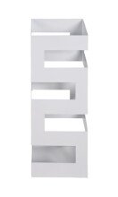 Schirmständer >Pop 5< in Weiß aus Stahl - 16x48x16cm (BxHxT)