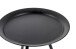 Beistelltisch in Schwarz aus Metall - 54cm (H)