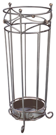 Schirmständer >Opera< in Anthrazit aus Stahl - 55cm (H)