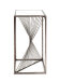 Konsole >Graz< in antikbronze aus Stahl, SHG 8 mm - 30x60x30cm (BxHxT)