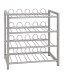 Flaschenregal >Big Return 4< in alu aus Metall - 54x60x31cm (BxHxT)