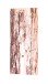 Wandgarderobe >Rinde Glas< in bunt aus Glas, Metall - 30x70x5cm (BxHxT)