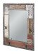 Garderobenleiste >Route< in vintage aus MDF, Metall - 55x75x8cm (BxHxT)