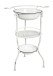 Waschtisch-Set >Granny< in antikweiß aus Metall - 56x85x40cm (BxHxT)
