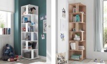 Eckregal >Lasmos< - 38x186x38cm (BxHxT)