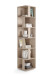 Eckregal >Lasmos< in Eiche Sonoma - 38x186x38cm (BxHxT)