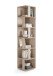 Eckregal >Lasmos< in Eiche Sonoma - 38x186x38cm (BxHxT)