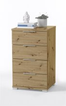 Nachtkommode >Nelli< in Artisan Eiche Nachbildung -...