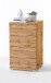 Nachtkommode >Nelli< in Wildeiche Nachbildung - 46x79x42cm (BxHxT)